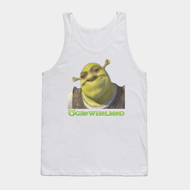 Ogrewhelmed Tank Top by CursedClothier